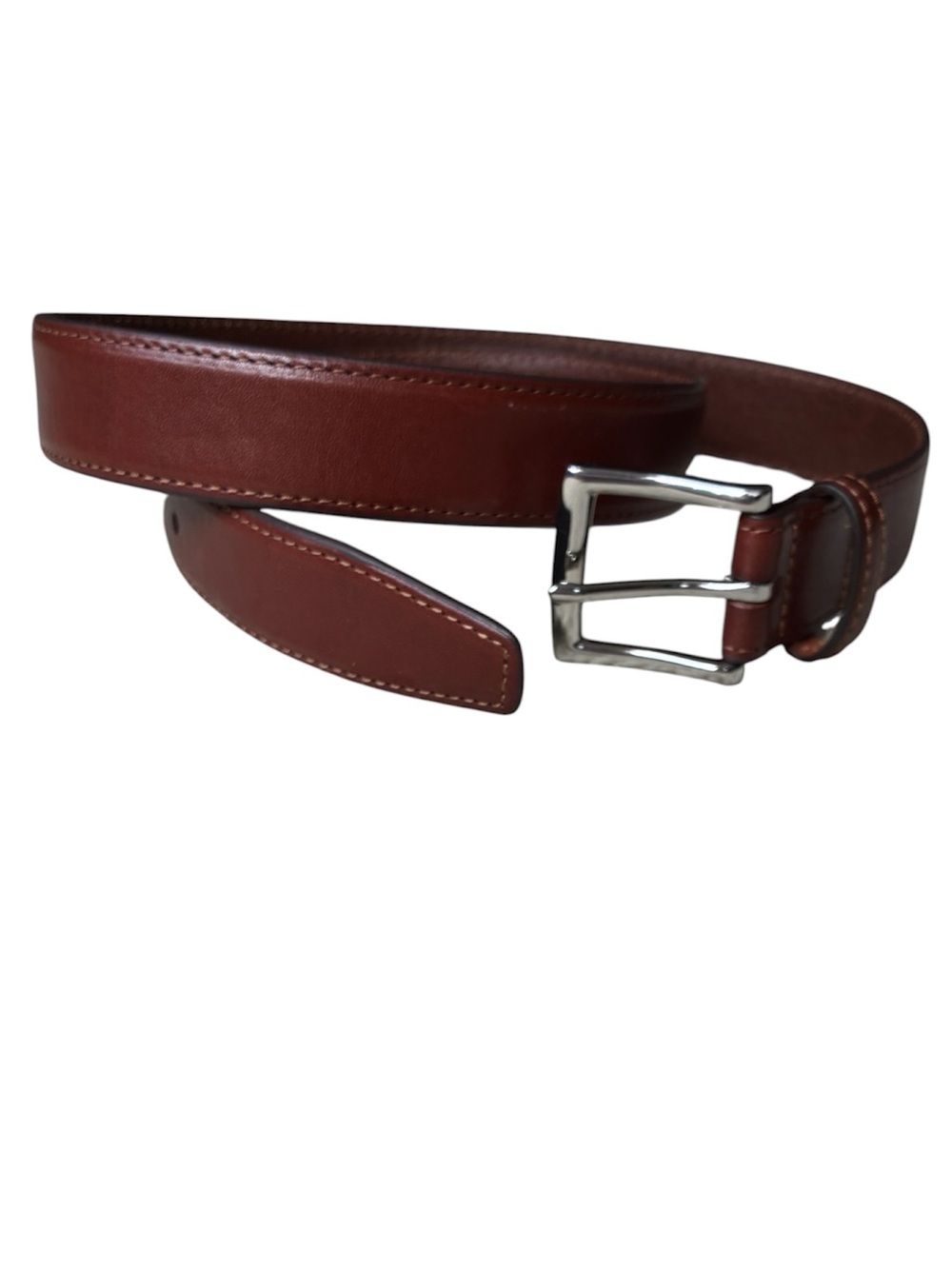 J by J. Crew Men’s Classic Leather Dress Belt Brown Size 30
